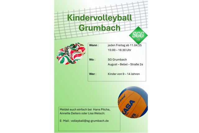 Plakat_Kindervolleyball_quer